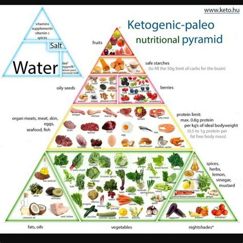 Ernährungspyramide Low Carb Pyramide