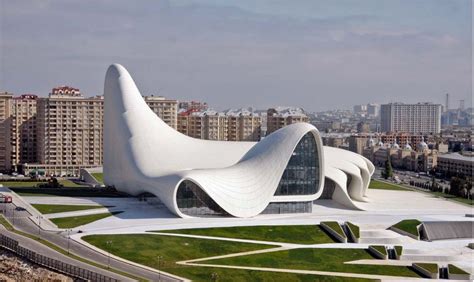 Centro Cultural Heydar Aliyev Plaza De La Cultura Arquitectura