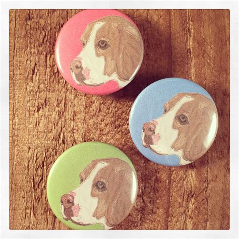 Beagle Badges Dog Badges Dog Pinback Buttons Pet By Beaglenthread