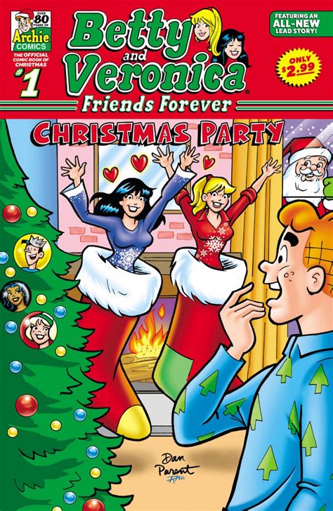 Betty And Veronica Friends Forever Christmas Party Archie Comics