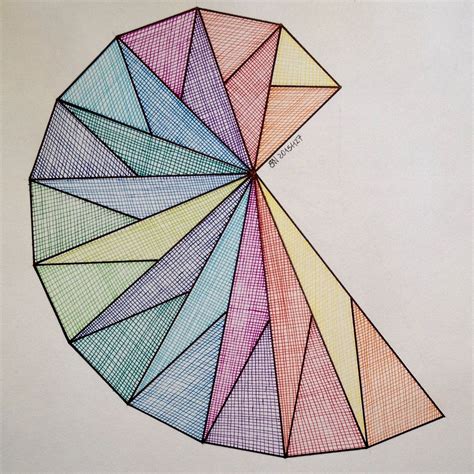 Regolo54 Fractal Fibonacci Geometry Symmetry Pattern Math