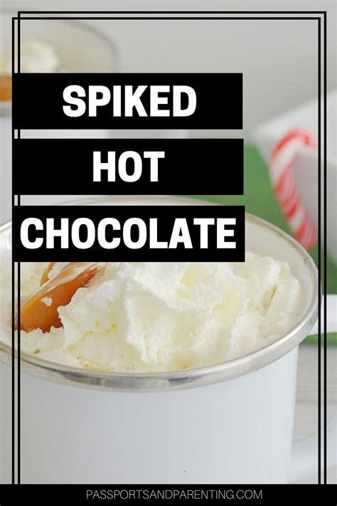 easy spiked hot chocolate recipe recipe spiked hot chocolate recipe hot chocolate recipes
