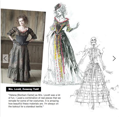 Mrs Lovett Costume Design By Colleen Atwood Sweeney Todd 2007