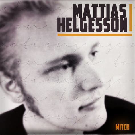 Mitch Single By Mattias Helgesson Spotify