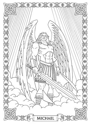 Archangel coloring, Download Archangel coloring for free 2019