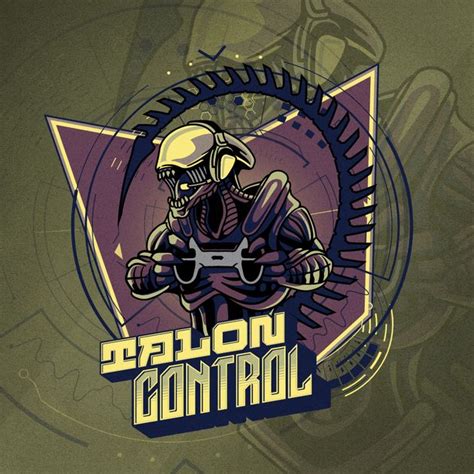 Talon Control Gaming Logo Design Template — Customize It In Kittl