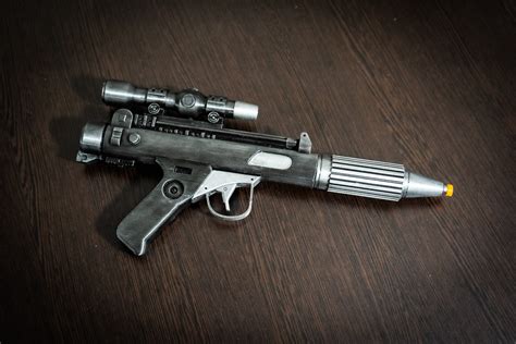 Dh 17 Blaster Pistol With Leather Holster Star Wars Replica Etsy