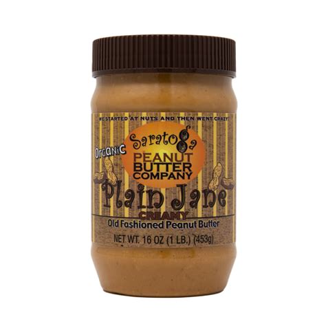 Organic Plain Jane Peanut Butter
