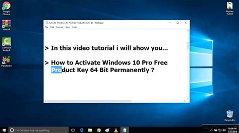 13 windows 10 product activation keys (all versions). Activate Windows 10 Pro Free Product Key 64 Bit 2019 ...