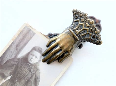 Antique Victorian Brass Hand Paper Clip 1800s Figural Etsy Antiques