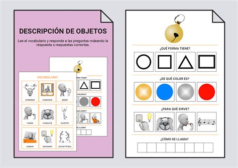 Describir Objetos 2 Descripciones Y Razonamiento Lógico Soyvisual