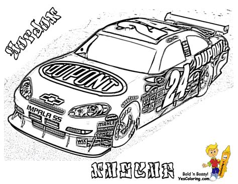 You might also be interested in coloring pages from cars category and race cars tag. Full Force Race Car Coloring Pages | Free | NASCAR ...