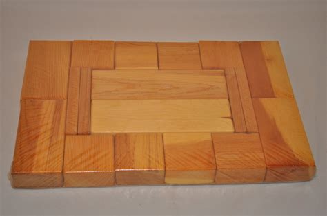 Large Sized Wooden Block 18 Piece Assortment Etsy