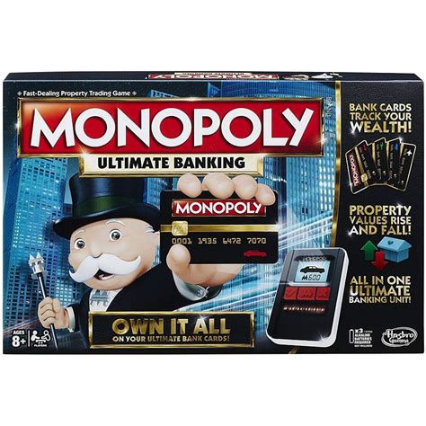Monopoly banco electronico hasbro gaming pepe ganga juegos de mesa. Juego De Mesa Monopoly Banco Eléctronico, Hasbro Gaming