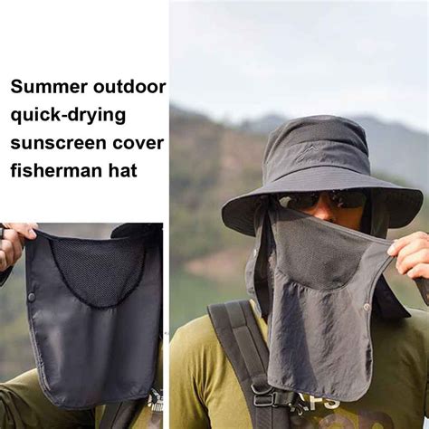 Unisex Camping Foldable Neck Face Cover Breathable Hiking Traveling Anti UV Waterproof Sun