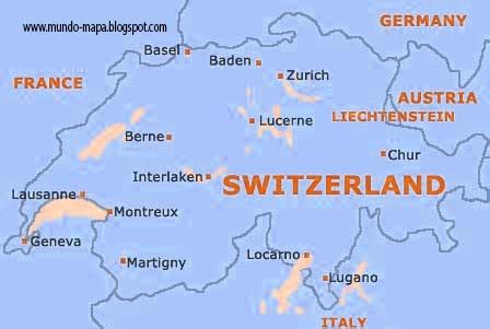 Con este juego de mapa del continente europeo debes localizar cada uno de los países que te señale el europa: Suiza Mapa Geografi Político