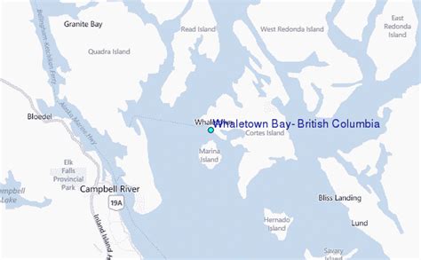 Whaletown Bay British Columbia Tide Station Location Guide