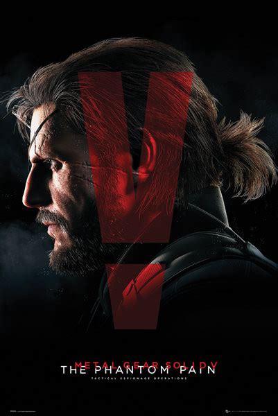Metal Gear Solid V The Phantom Pain Cover Poster Sold At Europosters