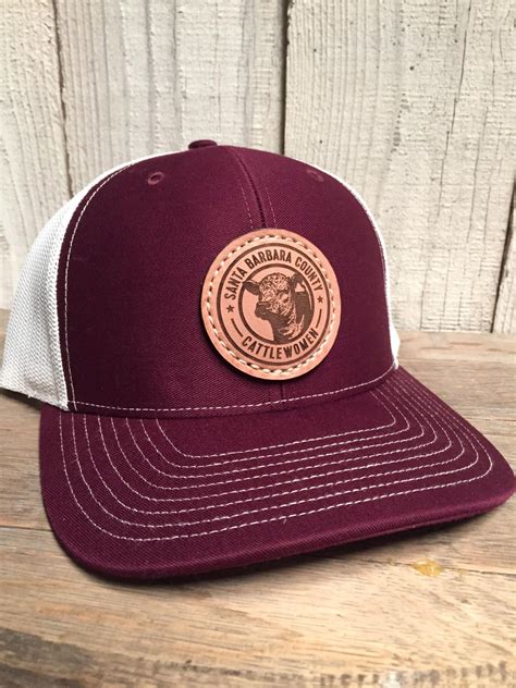 100 Custom Richardson 112s Leather Patch Hats Company Logo Or Personal