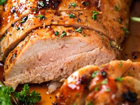 This roasted pork tenderloin is an easy way to prepare a lean protein for dinner that's flavorful and pairs well with many different sides. Pork Fillet Roasted In Foil : Bacon Wrapped Pork Tenderloin Sweet And Savory Meals : Pork fillet ...