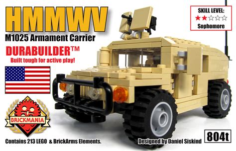 Hmmwv M1025 Armament Carrier Durabuilder Brickmania Wiki Fandom