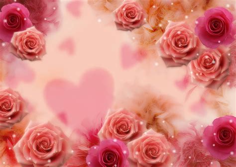 Top 97 Imagen Hearts And Roses Background Vn