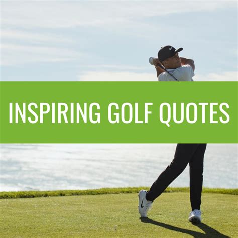 Golf Gives Us A Lot Of Wisdom And Life Teachings We Want To Collect