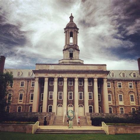 Old Main Penn State University Because Our Campus Is Prettier Than