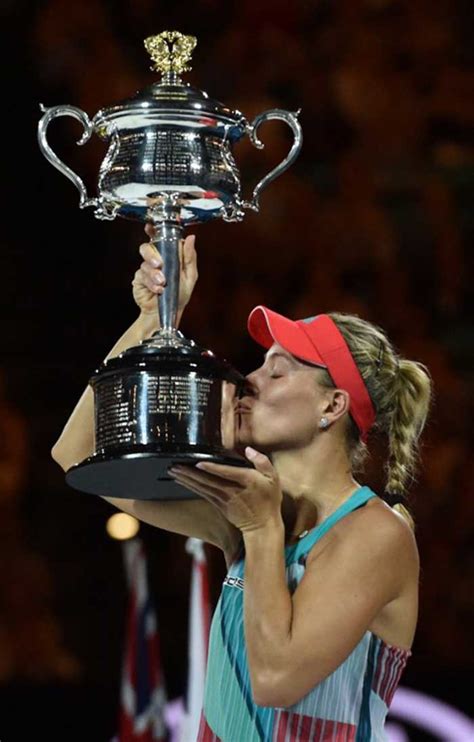 Australian Open Angelique Kerber Beats Serena Williams Wins Maiden