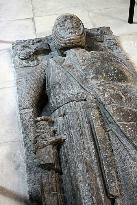 William Marshal 1st Earl Of Pembroke Effigy Above The Tomb Of