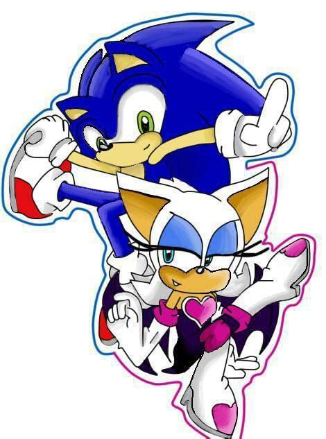 Rouge And Sonic Personajes Sonic