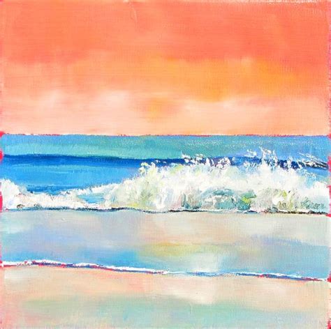 Affordable Original Sea Beach Paintings By Etsy Artists Beach Bliss