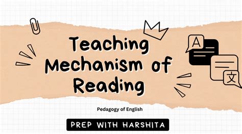 Teaching Mechanism Of Reading Prep With Harshita