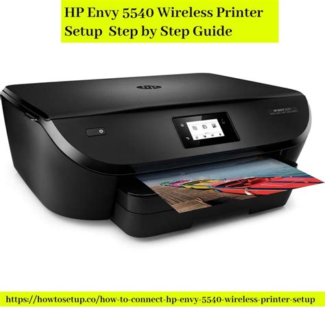 Hp Envy 5540 Wireless Printer Setup Step By Step Guide Wireless
