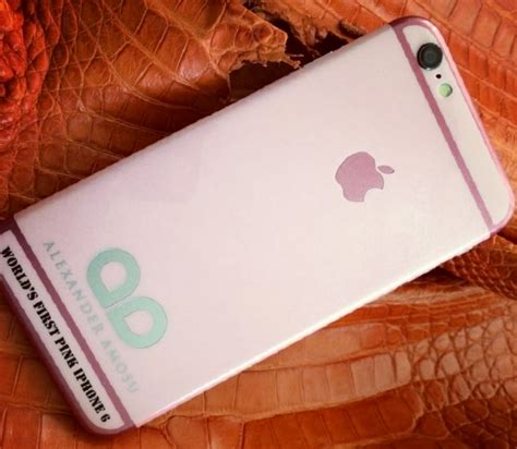 Amosu Releases Worlds First Pink Iphone 6 For This Years Valentines