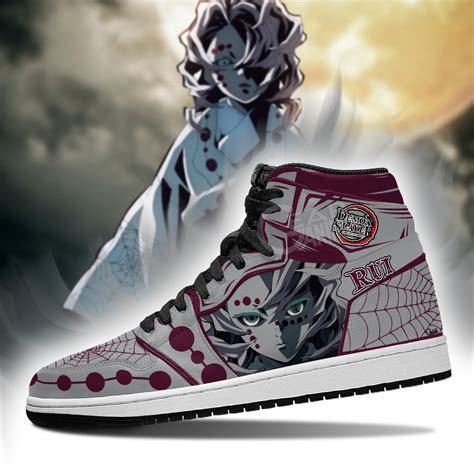 Demon Slayer Shop Demon Rui Shoes Boots Anime Sneakers Fans T