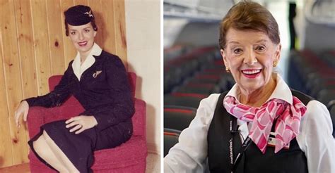 The 86 Year Old Has Become The Worlds Longest Serving Flight Attendant