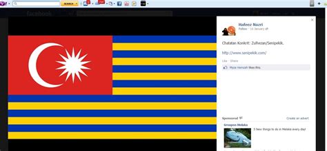 Siapa sahaja boleh mengecam bahawa bendera malaysia, jalur gemilang mempunyai 14 bucu. budak sakit mental.. bendera malaysia ditukar warna ...