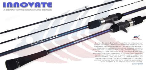 Temple Reef Innovate Slow Pitch Jigging Rods - Charkbait