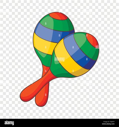 Maracas Icon Cartoon Style Stock Vector Image And Art Alamy