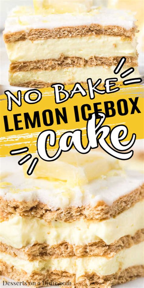 Lemon Icebox Cake No Bake Lemon Icebox Cake Recipe 13800 Hot Sex Picture