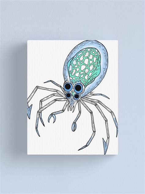 Subnautica Crabsquid Canvas Print By Charyzard Redbubble
