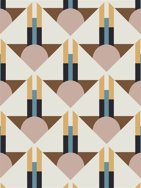 Modernist Ii Colection — Jupiter 10 Art Deco Pattern