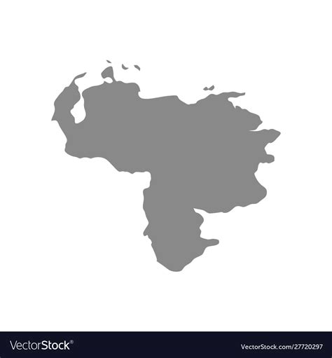 Map Venezuela Royalty Free Vector Image Vectorstock