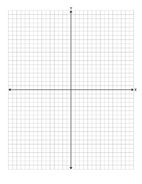 Printable Graph With X And Y Axis Free Printable Download
