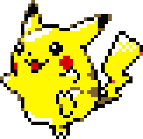 Pixel Pikachu Png Download Pikachu Pixel Art Png Transparent Png Images