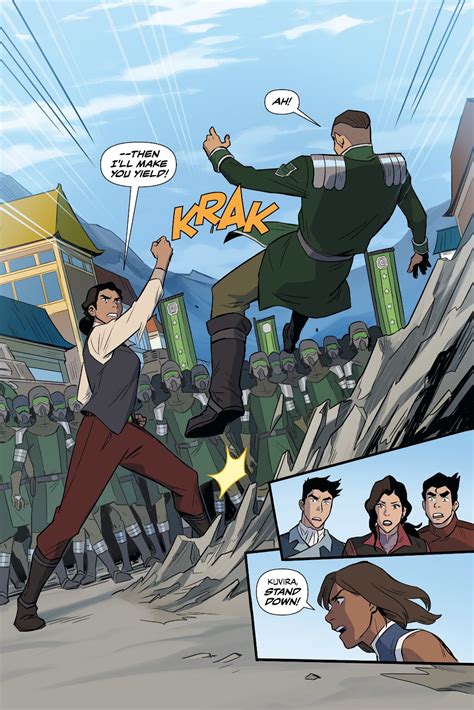 Read Online Nickelodeon The Legend Of Korra Ruins Of The Empire Comic