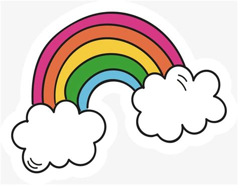 The Best Free Rainbow Vector Images Download From 474 Free Vectors Of
