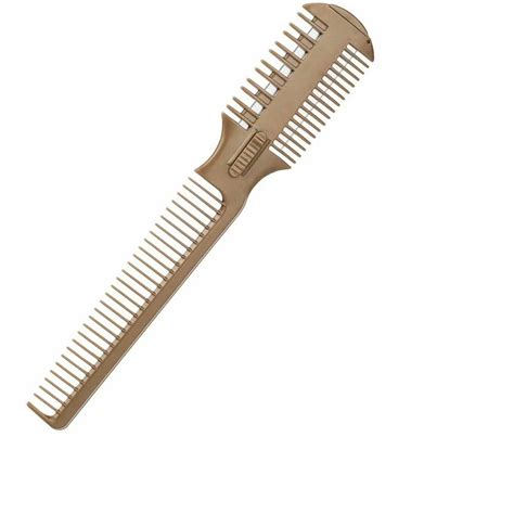 1pc Double Edge Hair Razor Comb For Women And Men For Hair Trimming