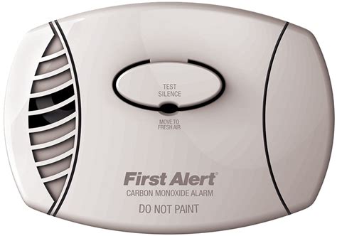 Does every home need one? FIRST ALERT CO605 Carbon Monoxide Detector, Battery, White ...